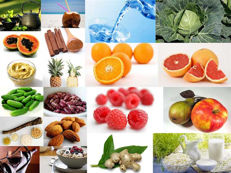 Овощи и фрукты для похудения